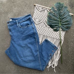 New Plus Size Madewell Jeans 10” Roadtripper Size 28W